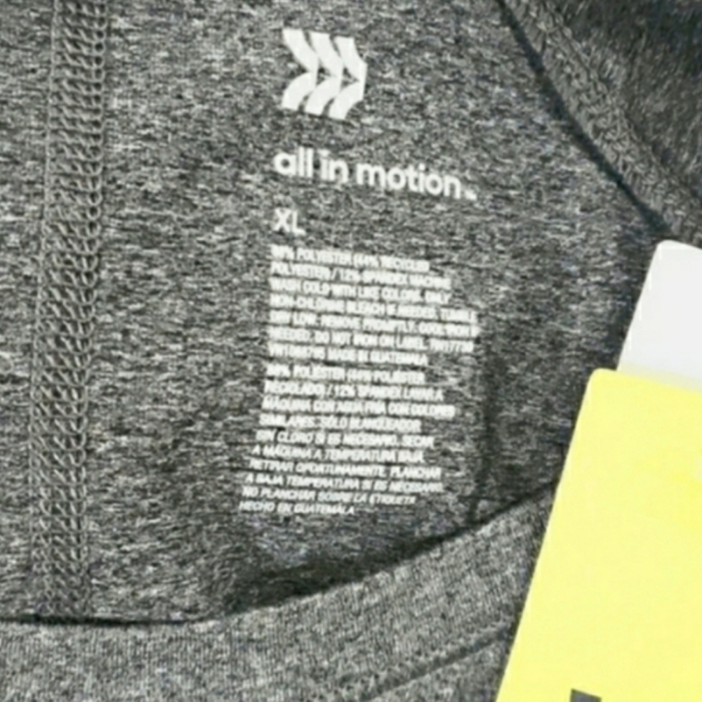 All In Motion Quick Dry Short Sleeve Crew Neck Tee - Picture 5 of 5